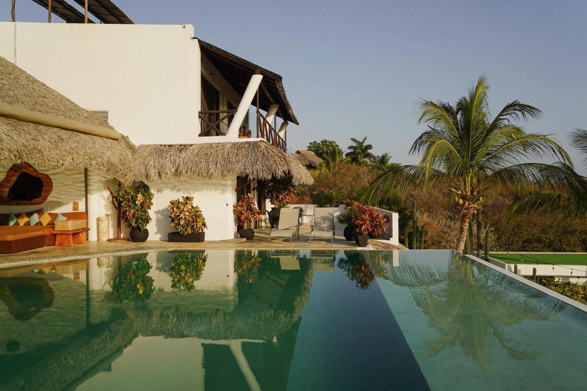 Casa Nova, Infinity Pool, Ocean View, Private Beach Acces, Starlink Puerto Escondido  Exterior photo